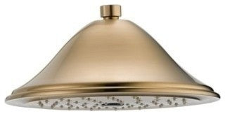 Delta Single-Setting Raincan Shower Head, Champagne Bronze, RP72568CZ