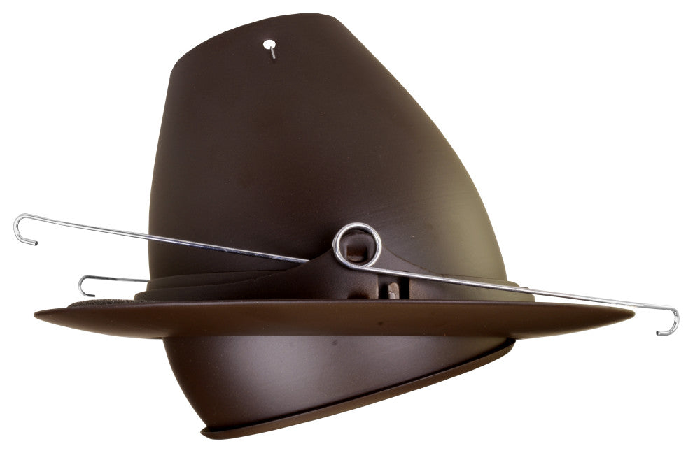 NICOR 6-inch Recessed Baffle Cone Trim in White, Oil-Rubbed Bronze