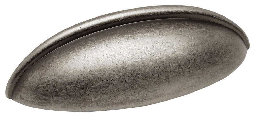 Cosmas 1399WN Weathered Nickel 2-1/2"� CTC (64mm) Cabinet Cup Pull [5-PACK]