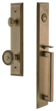Fifth Avenue 1-Piece Dummy Handleset, D Grip and Soleil Knob, 849637