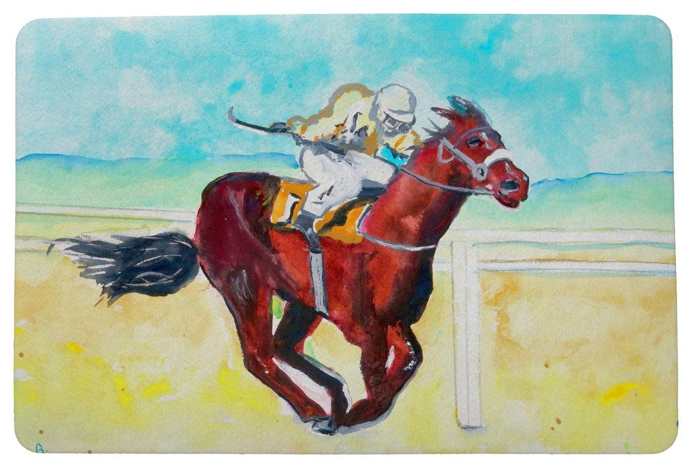 Betsy Drake Airborne Horse Door Mat 30x50