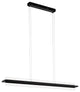 Spadafora LED Linear Pendant, Black