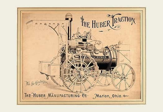 The Huber Traction - Fine Art Giclee Print 24" x 36"