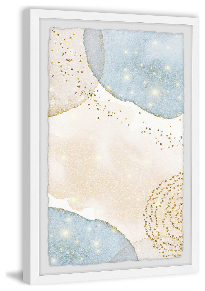 "Golden Ashes" Framed Painting Print, 8x12