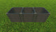 Weathered Wood2" Tool Free, 2Ft: 2x6x22' Garden Raised Bed