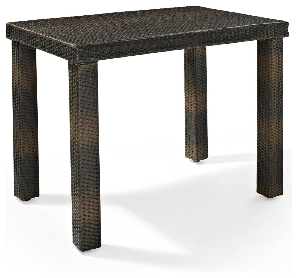 Palm Harbor Outdoor Wicker 36" High Dining Table