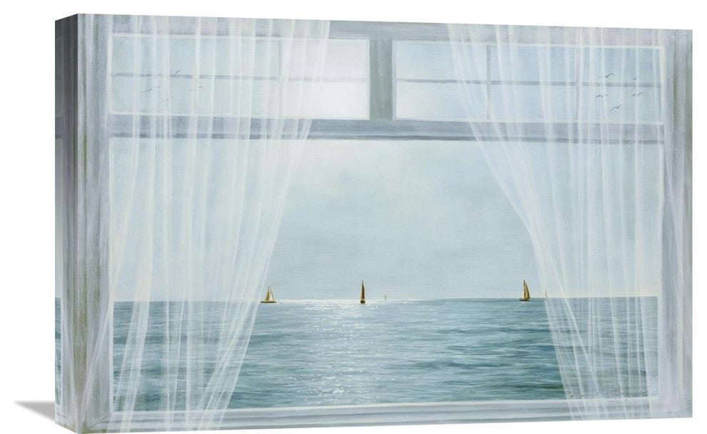 "Morning View" Stretched Canvas Giclee by Diane Romanello, 24"x16"