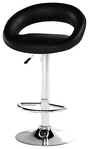 25" Adjustable Bar Table, With Height Adjustable Bar Stool Set, 2-Piece
