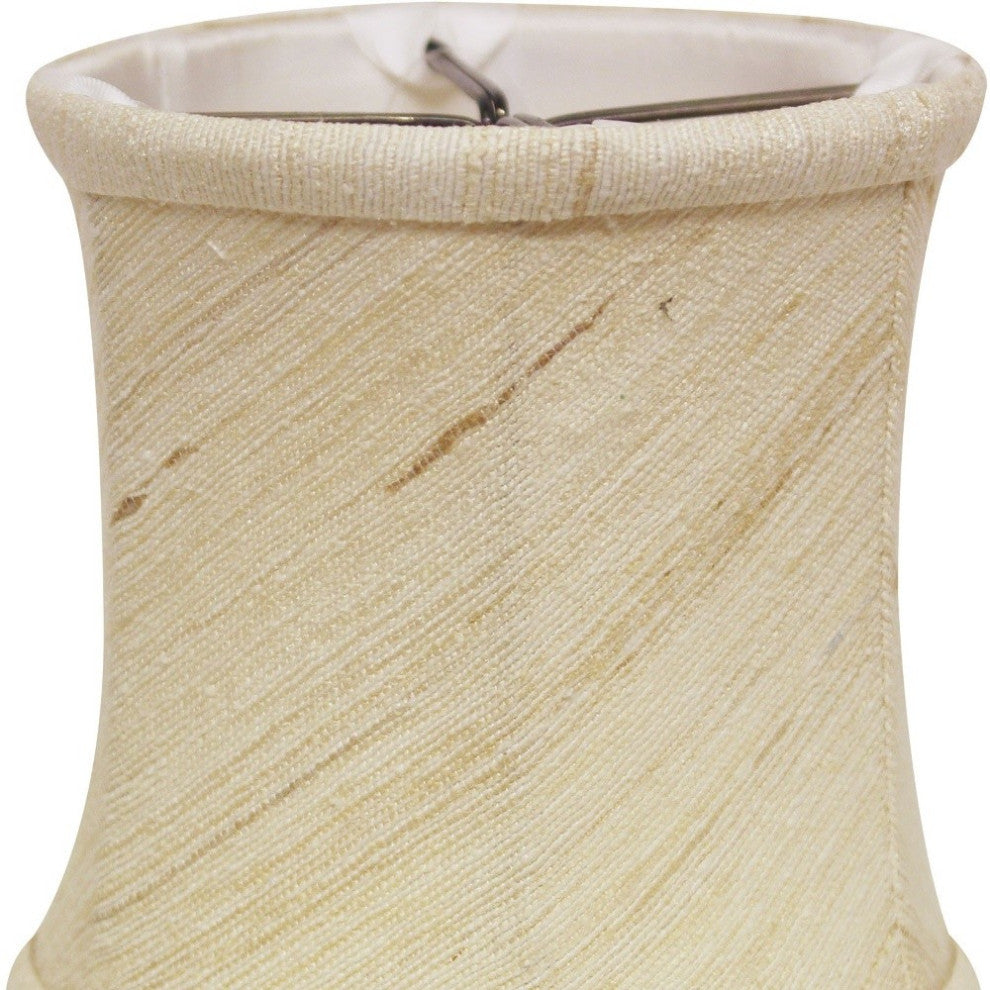 4" Inherent Set of 6 Corset Drum Chandelier Silk Lampshades