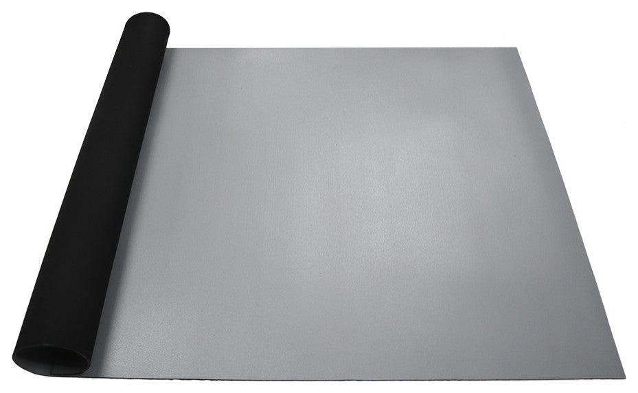 Rubber-Cal Terra-Flex Sport Rolls, Grey, 4ft X 15ft