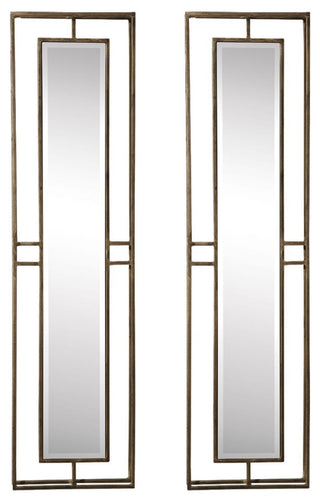 Uttermost Rutledge Gold Mirrors, Set of 2