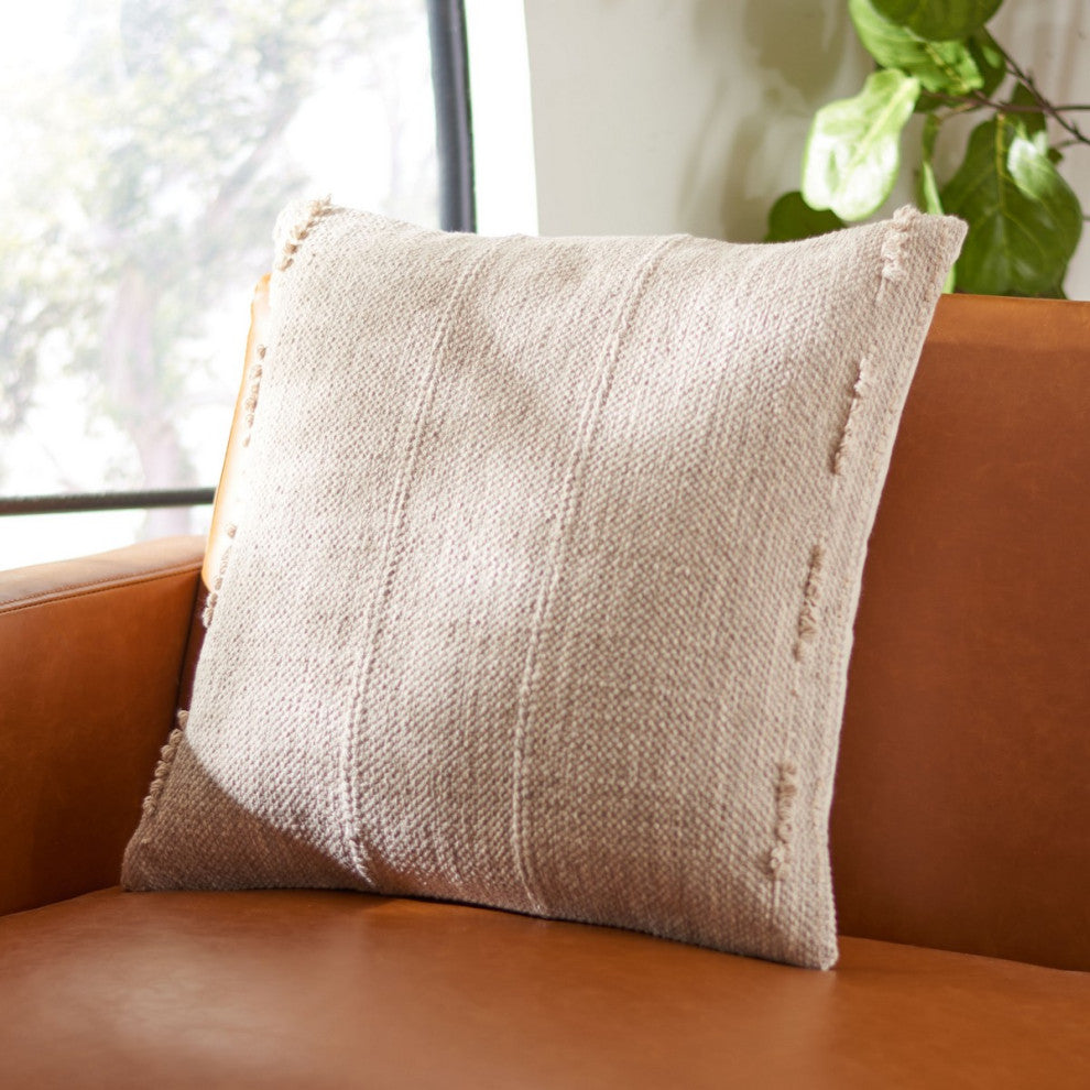 Safavieh Nikola Pillow Silver 18" X 18"