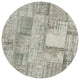 Rug N Carpet - Handmade Anatolian 6' 7" x 6' 7" Rustic Round Patchwork Rug