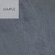 12"x 12" Brazilian Montauk Black Cleft Slate Tile, Sample