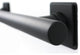 Coronado Designer Straight Bathroom Shower Grab Bar With Square Flanges, 12"