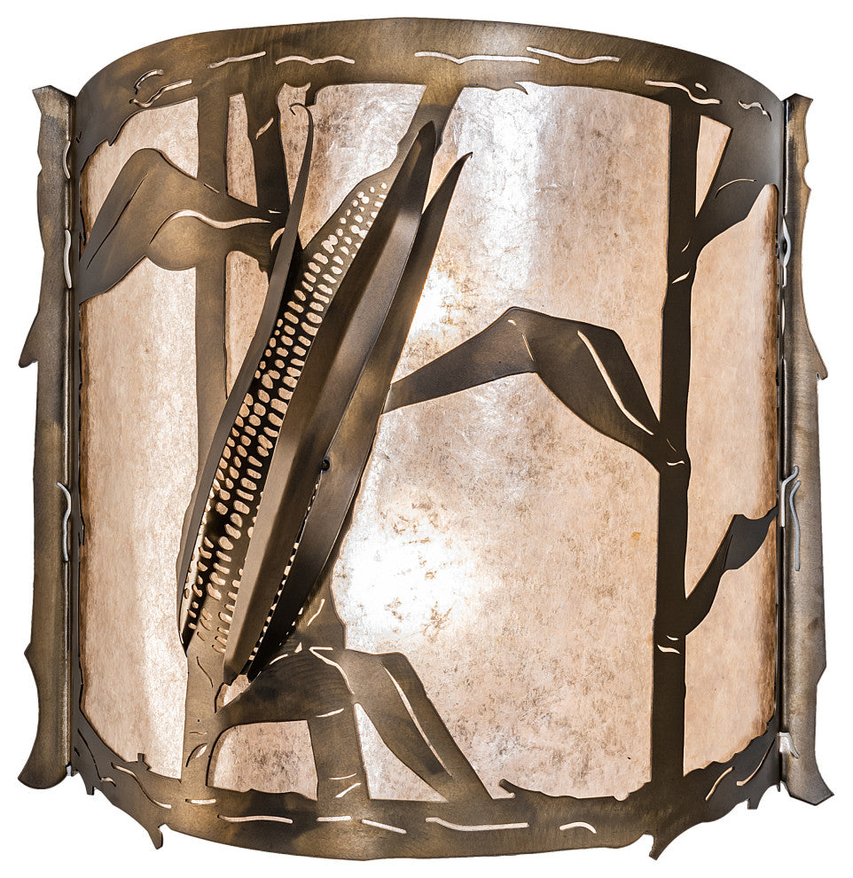 18 Wide Corn Wall Sconce