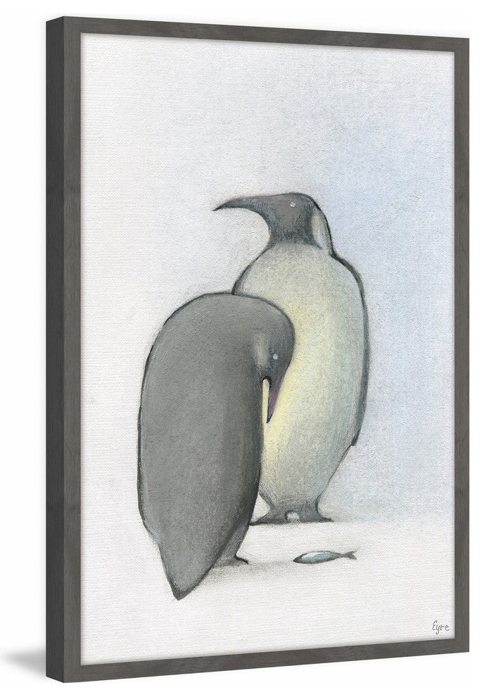 "Role Reversal" Framed Painting Print, 24"x36"