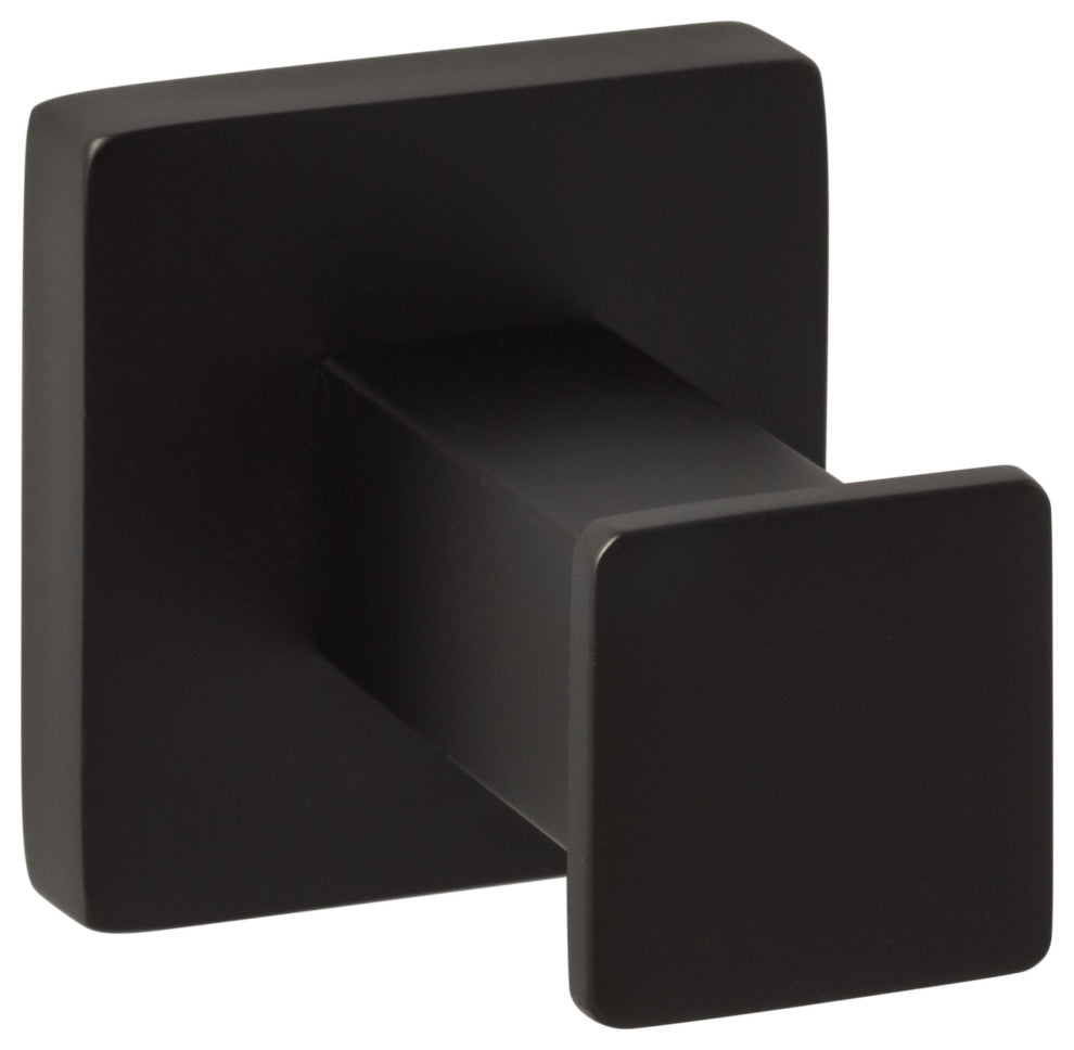 Vlora Bath Series, Robe Hook, Flat Black