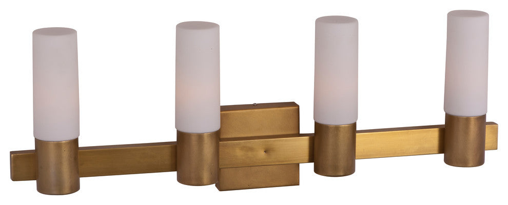 Maxim Lighting Contessa Bath Vanity, Natural Aged Brass - 22414SWNAB