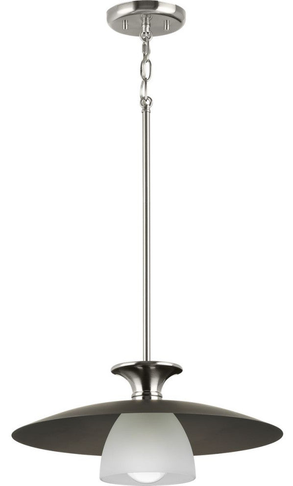Trimble Collection One-Light Brushed Nickel Pendant