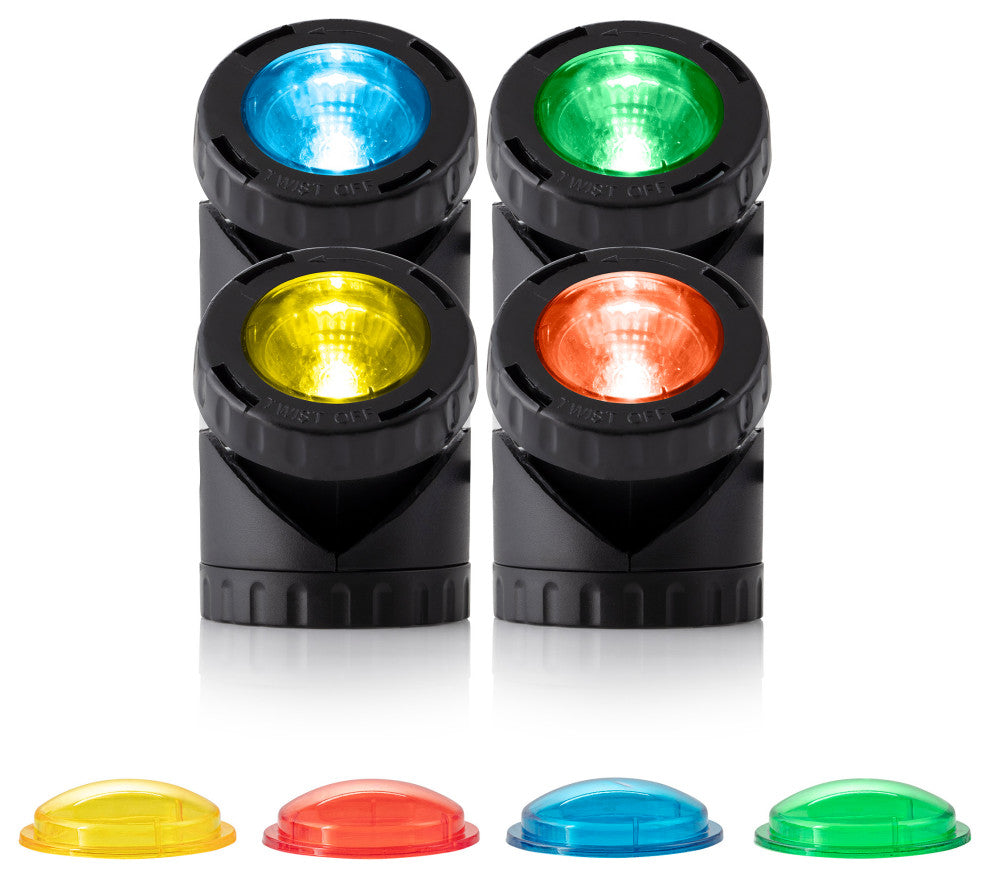 Power Beam 10-Watt Light Only With Color Lenses and Stake