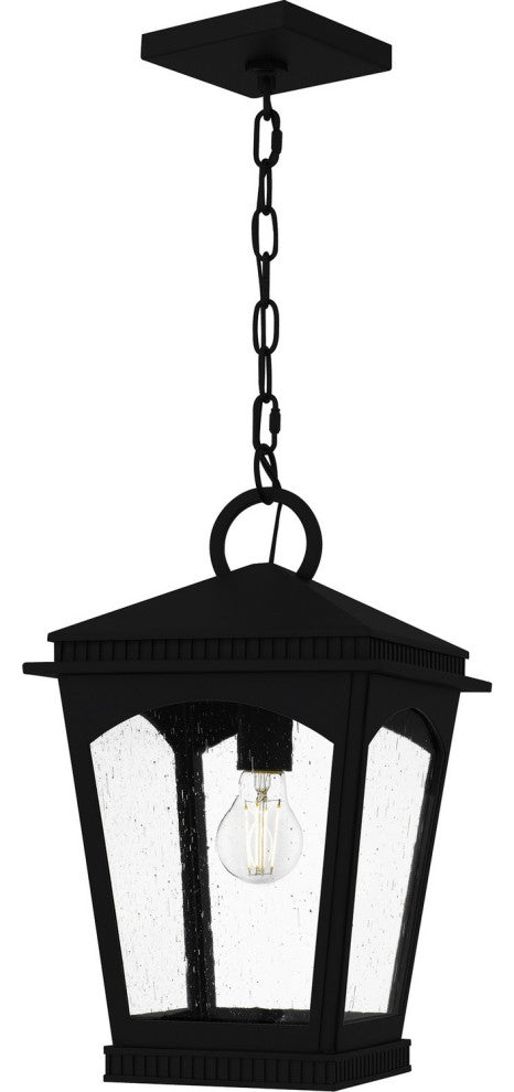 Huck One Light Mini Pendant in Earth Black