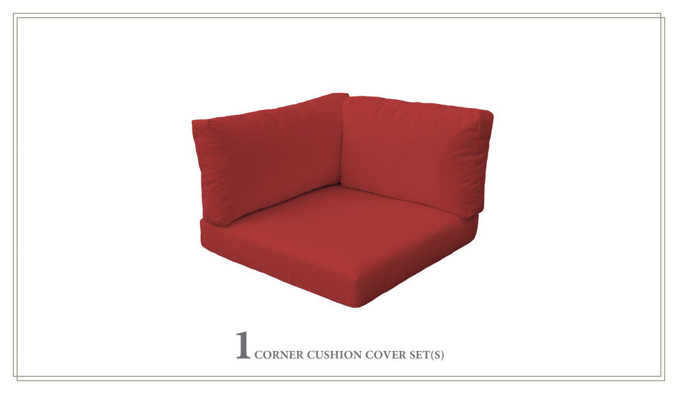 4" Cushions for Corner Chairs, Terracotta
