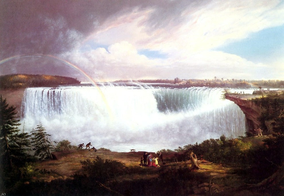 Alvan Fisher The Great Horseshoe Falls Niagara Wall Decal Print