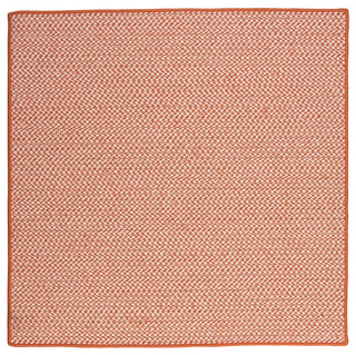 Outdoor Houndstooth Tweed OT19 Orange Indoor/Outdoor Area, Rectangular 12'x15'
