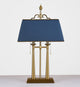 Pasargad Home Executive Stainless Steel Table Lamp with Shade