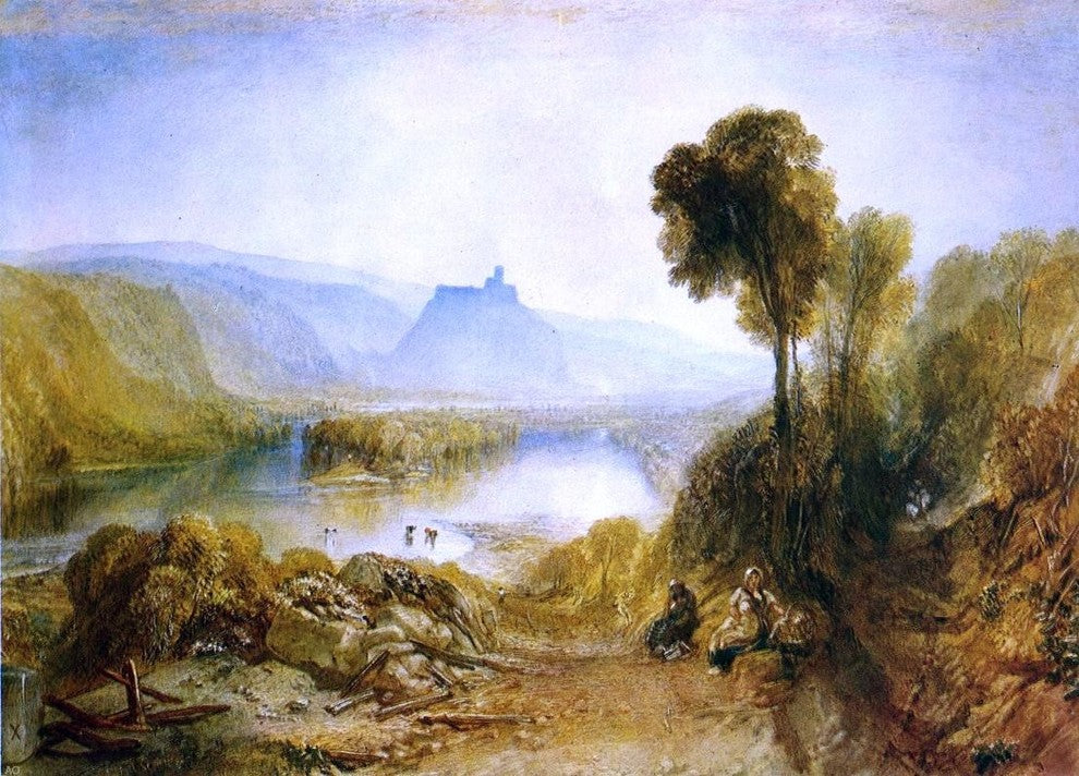Joseph William Turner Prudhoe Castle  Northumberland Wrapped Canvas