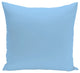Solid Pillow, Sky, 26"x26"