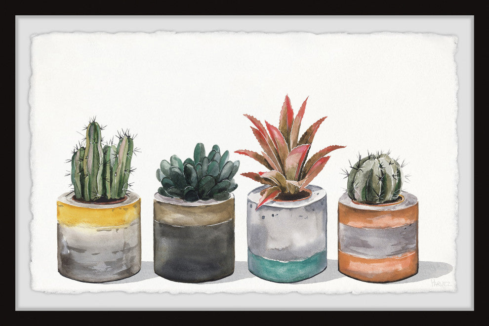 "Looking Sharp" Framed Painting Print