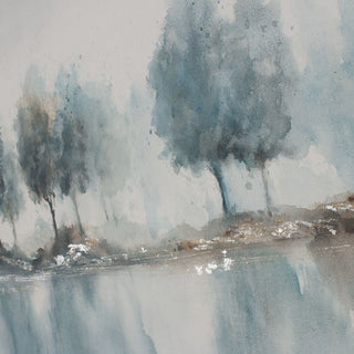 Blue Woods, Hand Painted Canvas