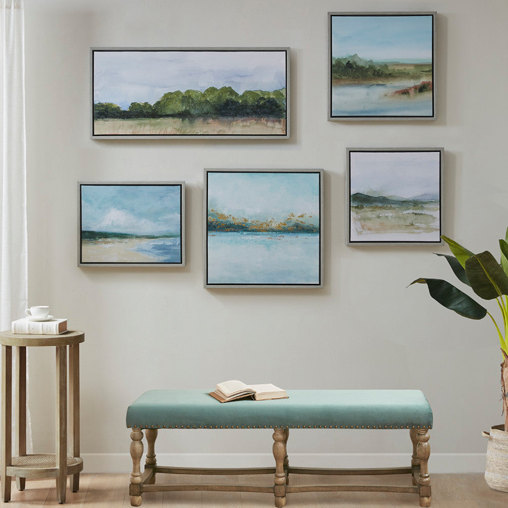 Madison Park Vista Abstract Landscape 5-piece Gallery Canvas Wall Art Set