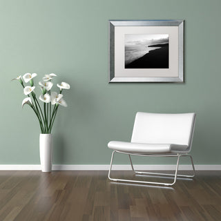 Philippe Sainte-Laudy 'On the Black Beach' Matted Framed Art