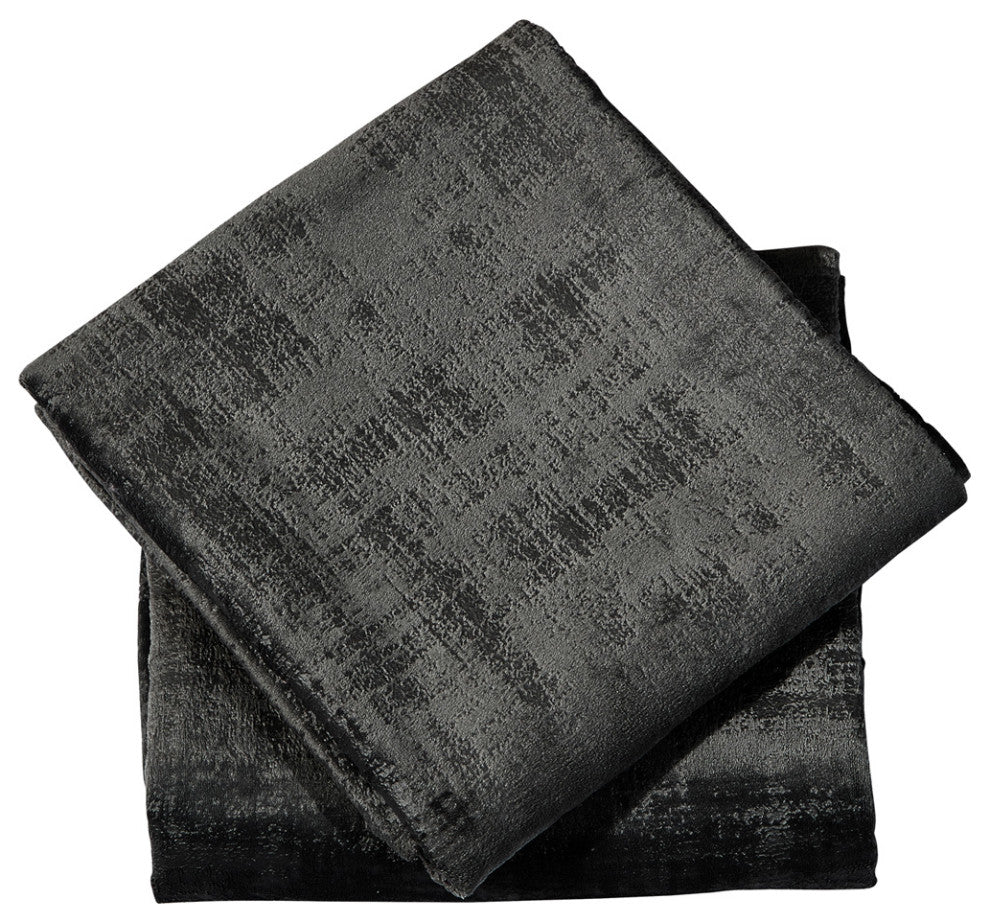 Velvet 2 Piece Euro Pillow Cover Set, Peat, 2 Piece, 26"x26"