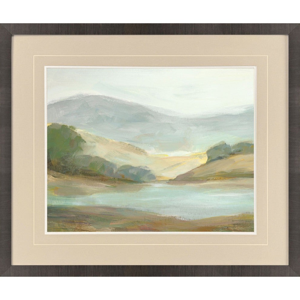 Plein Air Hills III Framed Art