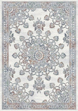 Imperial 63420-7626 Area Rug, Ivory And Multi, 5'3"x7'7"