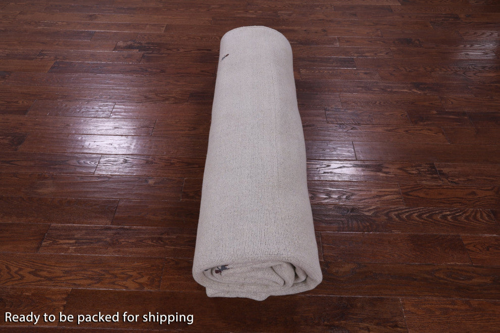 9' 0" X 12' 0" Persian Gabbeh Handmade Wool Rug - Q15242