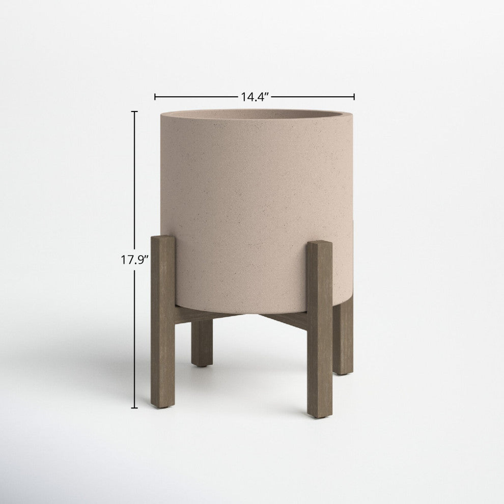 Patio 12" Wide Standing Pot