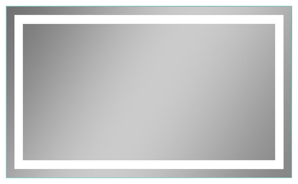 IB MIRROR Dimmable Lighted Bathroom Mirror Harmony, Crystal Clear Mirror, 24"x48"
