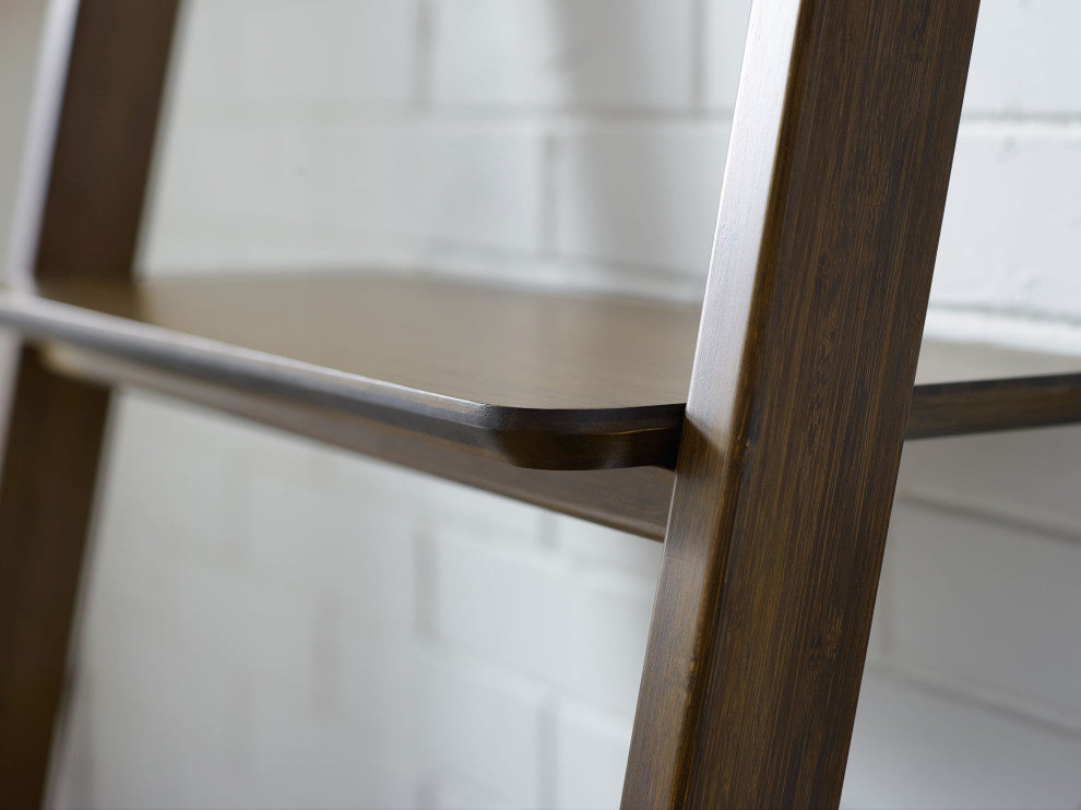 Currant Leaning Shelf, Black Walnut