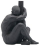 Sebastian Nude Male Statue- Black