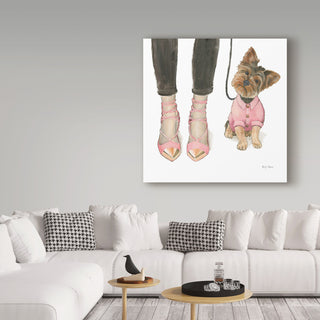 Emily Adams 'Furry Fashion Friends Iii' Canvas Art, 18"x18"