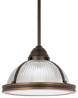 Pratt Street 1-Light Pendant, Autumn Bronze