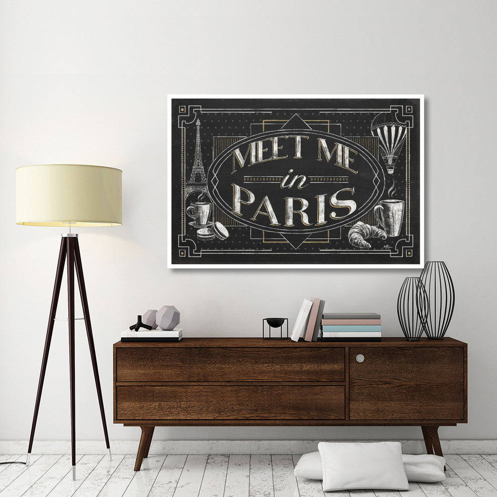"Vive Paris IV" Digital Paper Print by Janelle Penner, 62"x42"