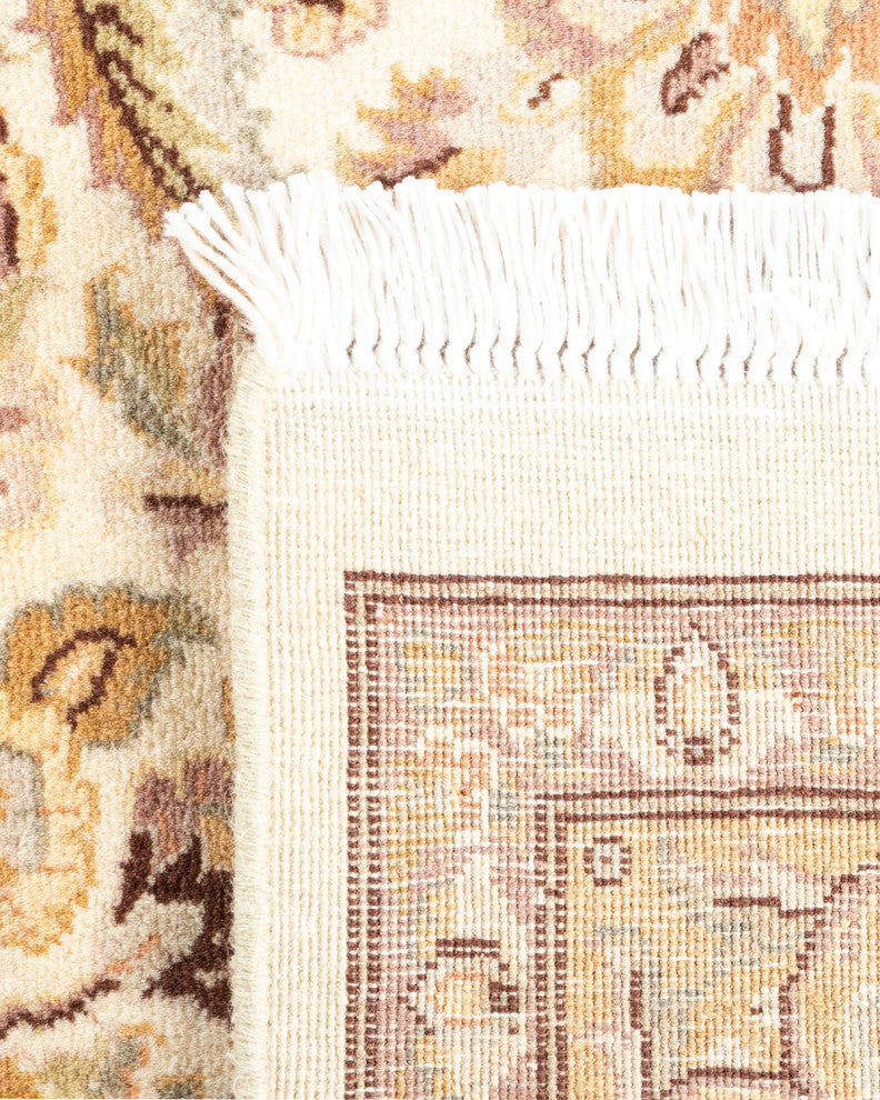 Mogul, One-of-a-Kind Hand-Knotted Area Rug Ivory, 4' 2 x 6' 1