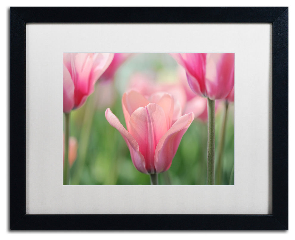 Cora Niele ''Tulip Mirella'' Matted Framed Art
