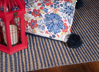 Mason 394 Navy Rug, 5'x7'